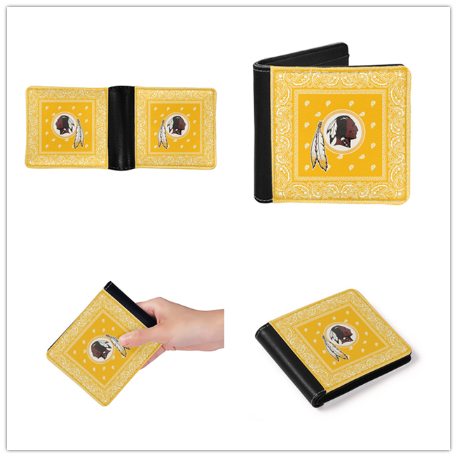 Washington Commanders PU Leather Wallet 001